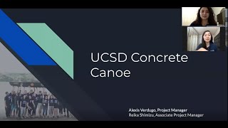 SCSE Concrete Canoe Team - 2020 UCSD New Student Orientation