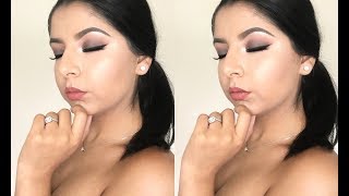 WARM SMOKEY EYE TUTORIAL| Zoey Henao