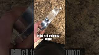 Billet fuel pump flange! #shorts #welding #automobile