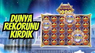 ⚡ SLOT OYUNLARI ⚡ GATES OF OLYMPUS 1000 DÜNYA REKORU KIRDIK #slotoyunları