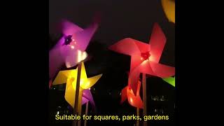 LED colorful windmill light