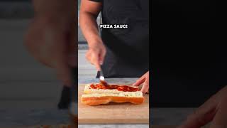 Pepperoni Pizza Sandwich! #shorts