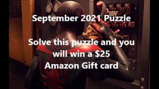 SEPTEMBER 2021 PUZZLE