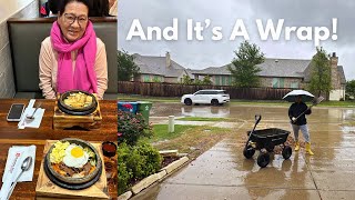 What A Beautiful Rainy Day To Wrap Up My Project! Dinner Date With Mama | NEPALI VLOG