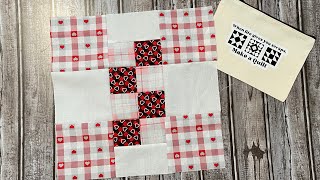 Sunset light quilt block tutorial easy beginner quilt pattern