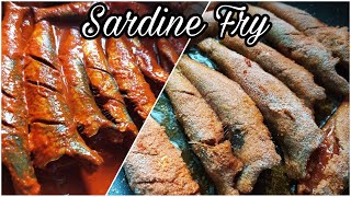 Sardine Fish Fry | Rava Fish Fry