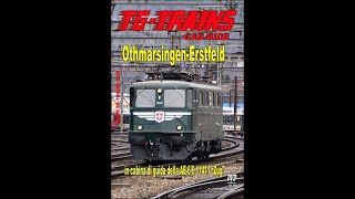 Cabine rit  met een / Cab ride with an Ae 6/6 locomotive: Othmarsingen  - Erstfeld