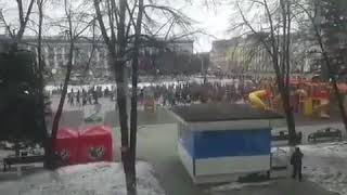 Митинг в Кемерове