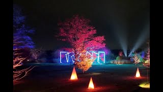 A Fantastic Walk Through Glow Light Trail - RHS Bridgewater