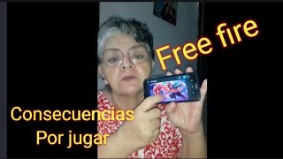 Consecuencias por jugar free fire según la abuela