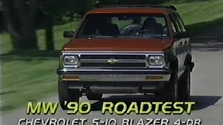 1991 Chevrolet S-10 Blazer Tahoe 4x4 (4-Door) - MotorWeek Retro