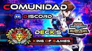 Yu-Gi-Oh ! Duel Links - Deck's De Mi Comunidad Que Llegaron a KOG [King Of Game] [Temp Abril 2024]