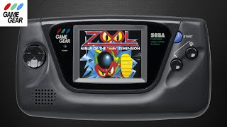 Zool Sega Game Gear Handheld Gameplay