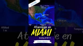 Vive el Aterrizaje en MIAMI Boeing B787-9 LATAM #shorts #latamairlines #aterrizaje #miami #usa