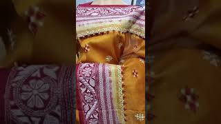 Exclusive Traditional Kantha stitch saree