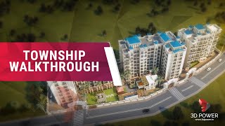 3D Walkthrough Animation for Thanekar Parkland- Highrise Apartment.