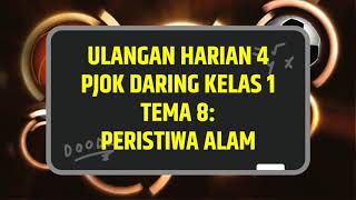 PJOK DARING KELAS 1 ULANGAN HARIAN 4