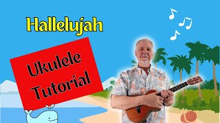 Hallelujah - Ukulele Tutorial w/ Sing Along