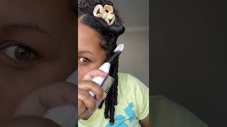 Who needs a curling wand #shorts #naturalhair #viralvideo