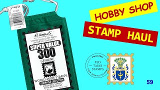 Unboxing a Hobby Shop Postage Stamp Haul. Plus:  Today's Mail [Ep. 59]