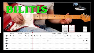 BILITIS - Guitar lesson with tabs - The Shadows