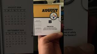 Steelers fact/trivia 8/8/24