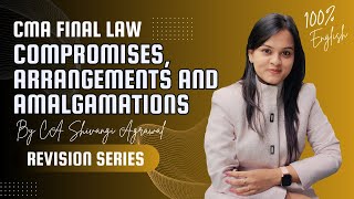 Compromises, Arrangements and Amalgamation | CMA Final Law Revision Series |100% English | June 2024