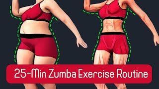 Fast Weight Loss & Flat Belly: 25-Min Zumba Exercise Routine