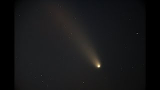 Comet Atlas seen through a 12 inch telescope Video Mode