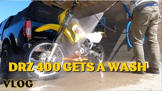 Cleaning the DRZ 400 VLOG 4K