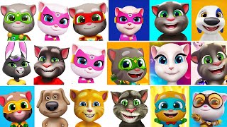 Talking Tom & Friends & Talking Angela & Ginger & Ben song 🎤 Numa Numa  Kuliki Taka ti  Parody