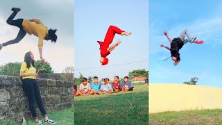 Parkour gaya Salto indonesia ll olahraga Terbaru