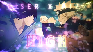 High | Kaiser x Aizen | Naruto & Sasuke [Edit/AMV] 4k