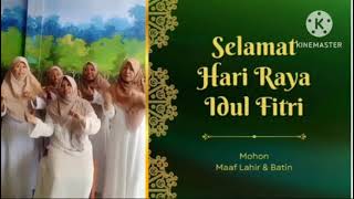 UCAPAN HARI RAYA IDUL FITRI 1445 H "TK LESTARI AISYIYAH 8"