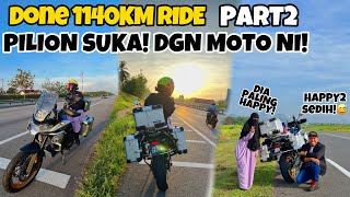 #859 PADU! RIDE JAUH LULUS!CFMOTO 800MT| SEDIH TAPI HAPPY| RIDE PERLIS PART 2