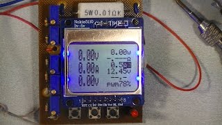 вольтамперметр для лабораторного блока питания на  ATMEGA 8 и дисплее от нокиа