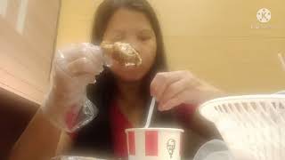 Mukbang after second dose #KFC