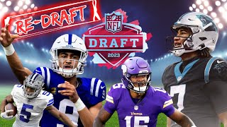 RE-DRAFTING THE 2023 NFL DRAFT