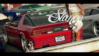 GTA 5 STANCE CAR MEET | Stance Lovers Only | Ps4 Rockstar Editor