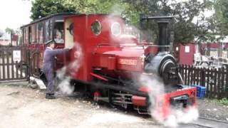 "Statfold" on the Nursery Railway at the Bressingham Steam Museum and Gardens