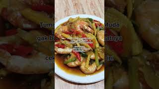 Tumis udang jagung muda #shortvideo #shorts #videoshorts