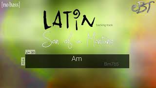 Latin Backing Track for Bass in (Am)