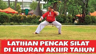 Latihan Pencak SIlat di Liburan Akhir Tahun 2022