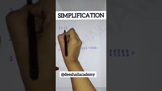 SIMPLIFICATION #mathstricks #mathematics #ssc #cgl #chsl #dsssb #si #po