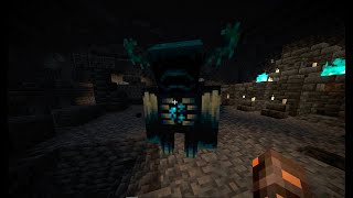 my first look at the minecraft first DEEP DARK java snapshot