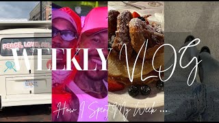 WEEKLY VLOG| How I Spent My Week.... Back OUTSIDE, BRUNCH, Another Gift, Shopping+MORE