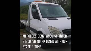 Mercedes-Benz W906 Sprinter 318CDI V6 184hp tuned with our  EcuTech PERFORMANCE STUDIO Stage 1