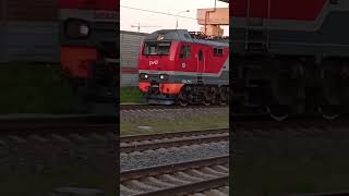 Мы возвращаемся!!!! ЭП2К из Восточного Вокзала!!! #поезда #train #rzd