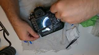 Nikon D4s di asamble and cleaning foggy viewfinder part Speedy Video