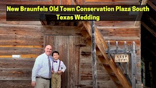 New Braunfels Old Town Conservation Plaza South Texas Wedding - new Braunfels conservation society